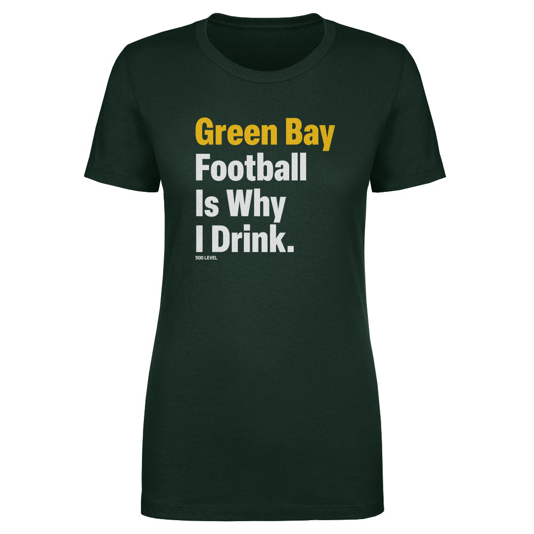 Green Bay Football Women's T-Shirt | 500 LEVEL