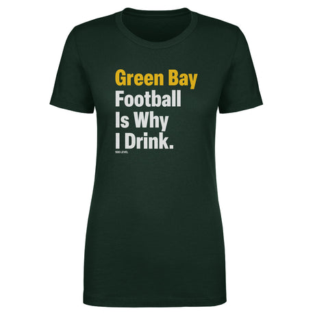 Green Bay Football Women's T-Shirt | 500 LEVEL