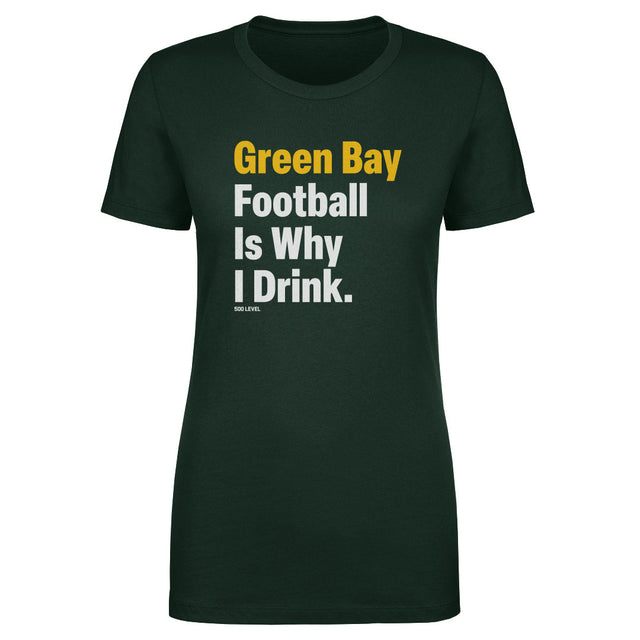 Green Bay Football Women's T-Shirt | 500 LEVEL