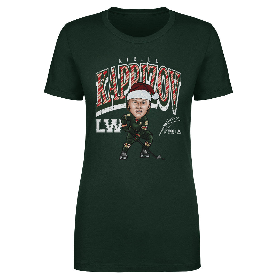 Kirill Kaprizov Women's T-Shirt | 500 LEVEL
