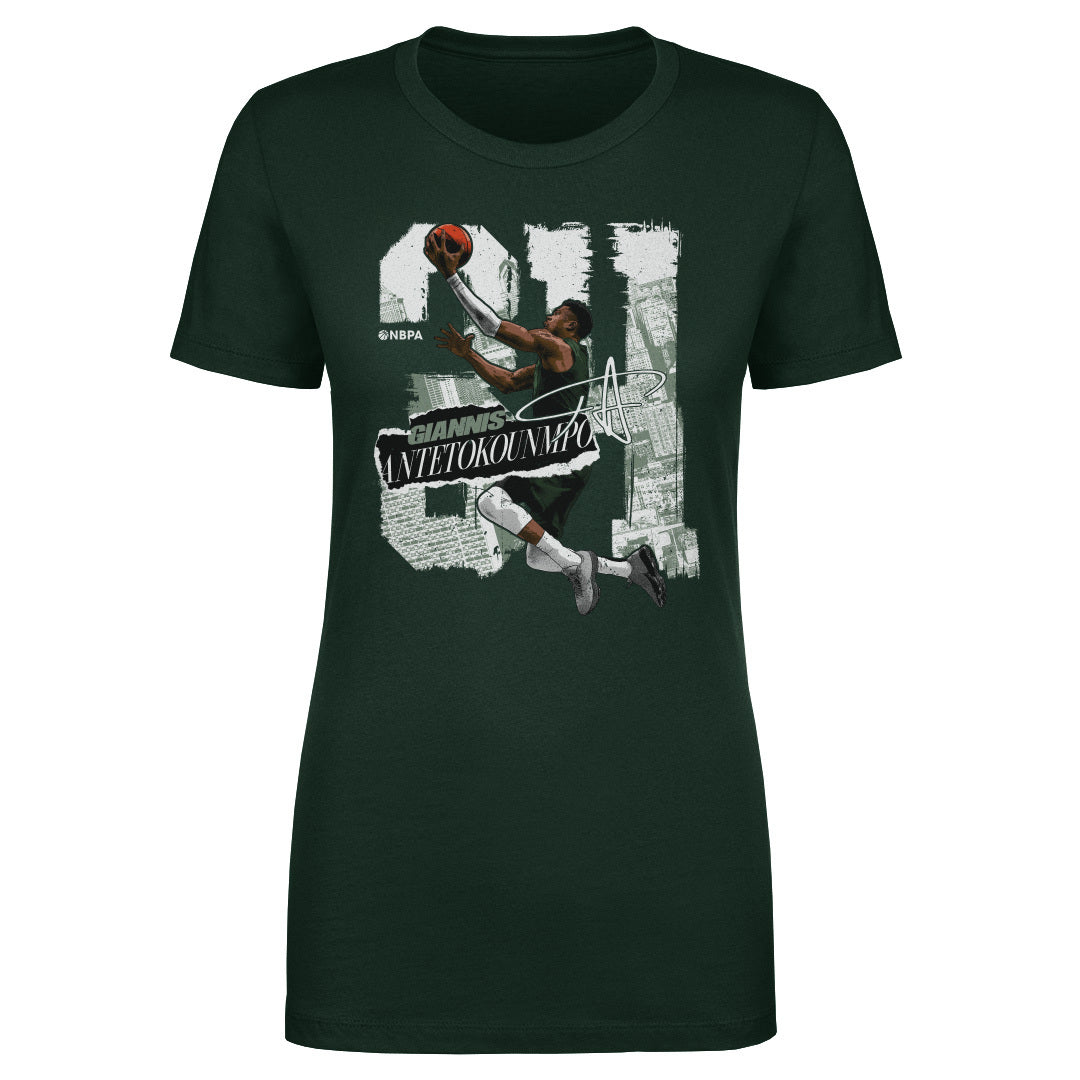 Giannis Antetokounmpo Women's T-Shirt | 500 LEVEL