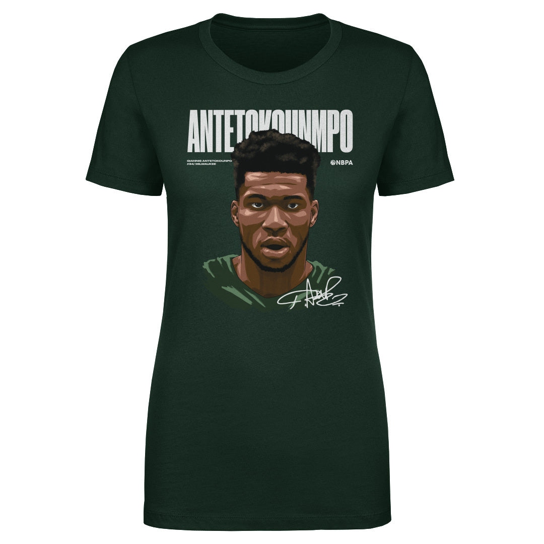 Giannis Antetokounmpo Women's T-Shirt | 500 LEVEL