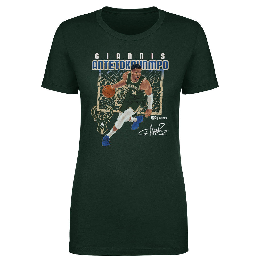 Giannis Antetokounmpo Women's T-Shirt | 500 LEVEL
