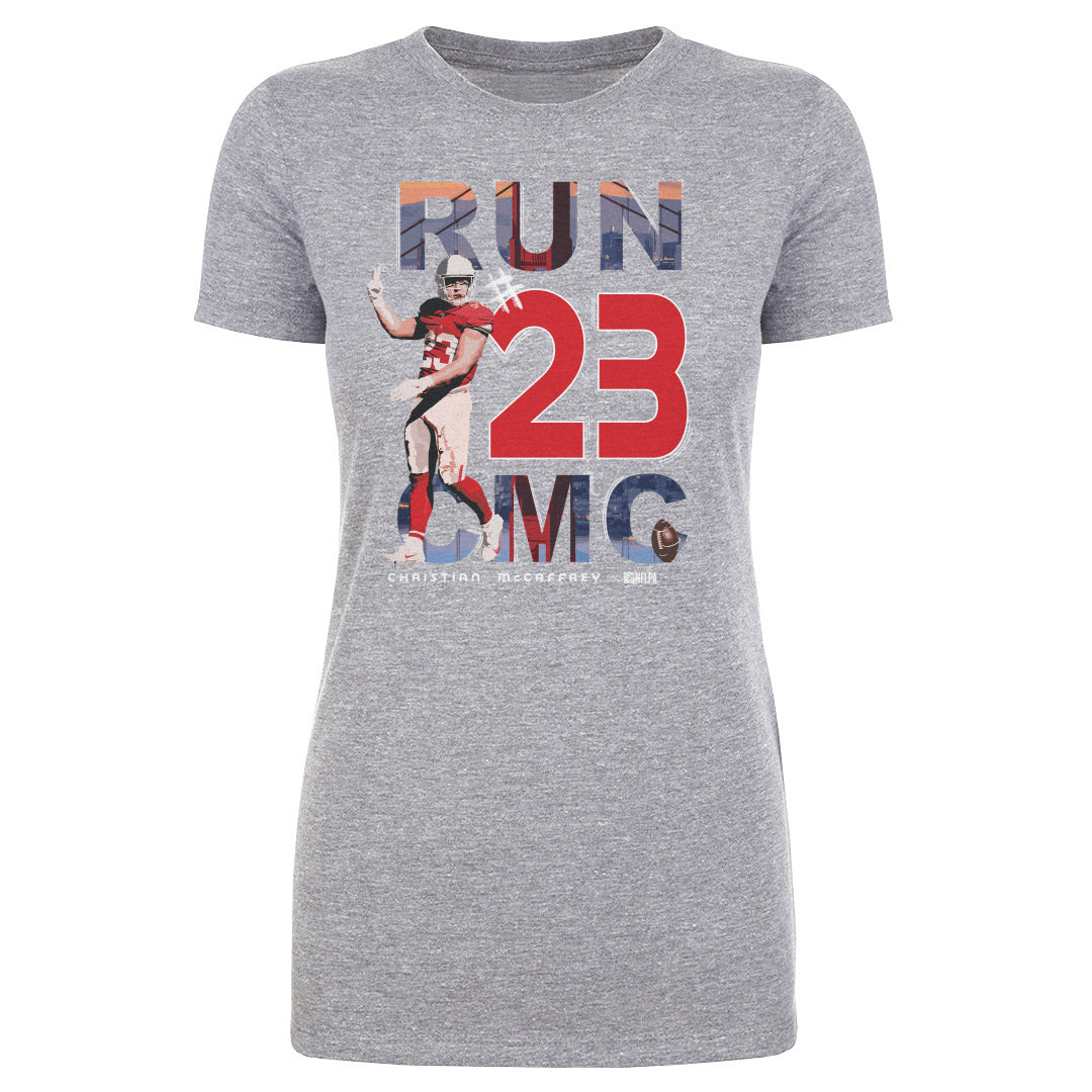 Christian McCaffrey Women's T-Shirt | 500 LEVEL