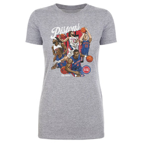 Detroit Pistons Women's T-Shirt | 500 LEVEL