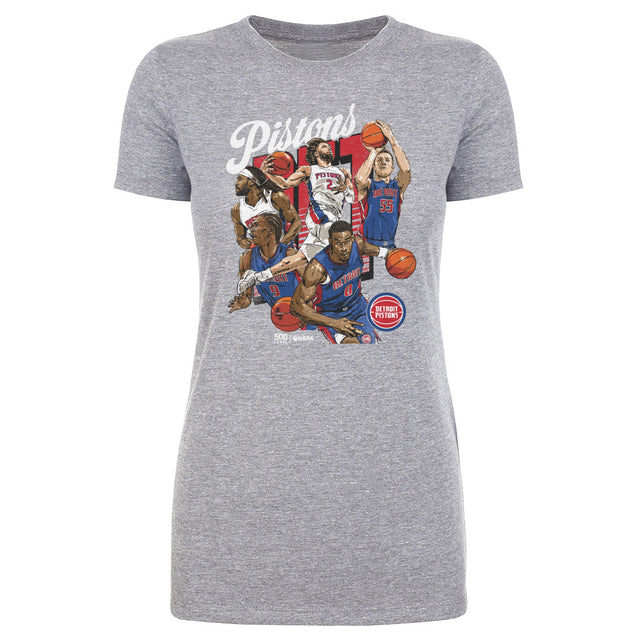Detroit Pistons Women's T-Shirt | 500 LEVEL