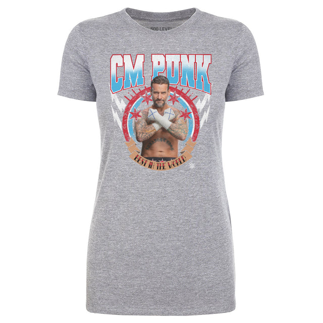 CM Punk Women's T-Shirt | 500 LEVEL