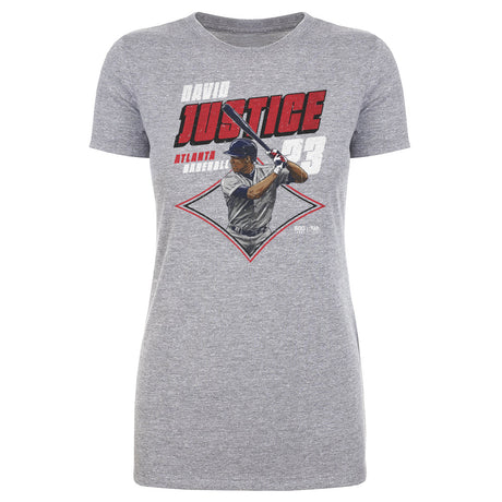 David Justice Women's T-Shirt | 500 LEVEL