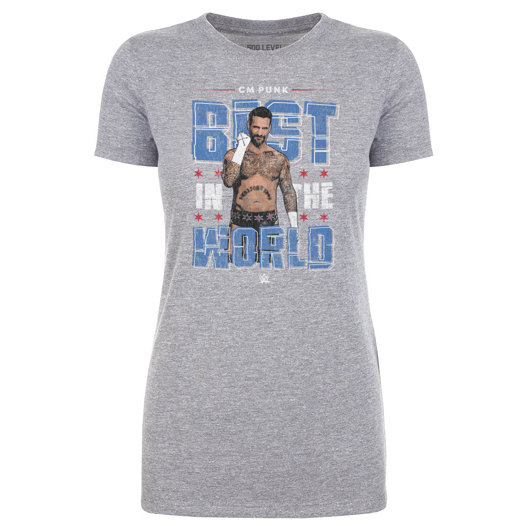 CM Punk Women's T-Shirt | 500 LEVEL