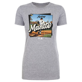 Mickey Mantle Women's T-Shirt | 500 LEVEL