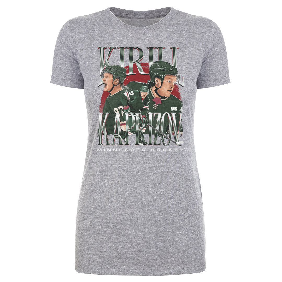 Kirill Kaprizov Women's T-Shirt | 500 LEVEL