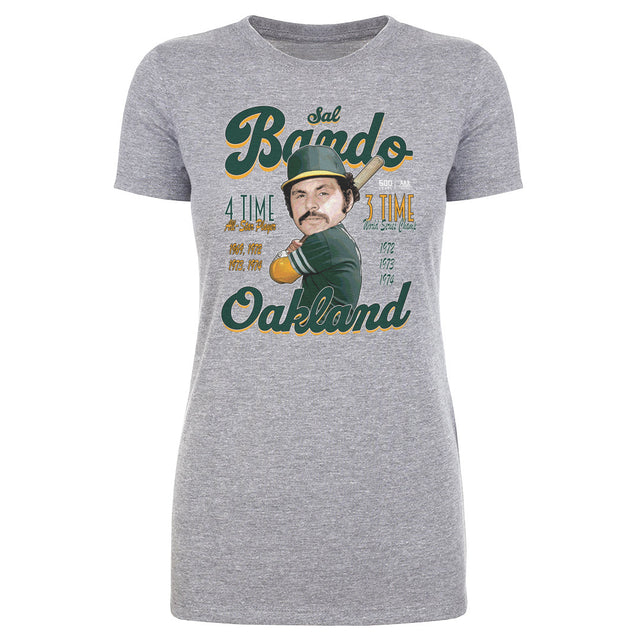 Sal Bando Women's T-Shirt | 500 LEVEL