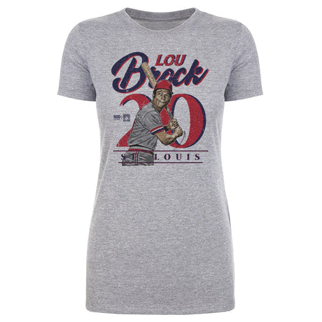 Lou Brock Women's T-Shirt | 500 LEVEL
