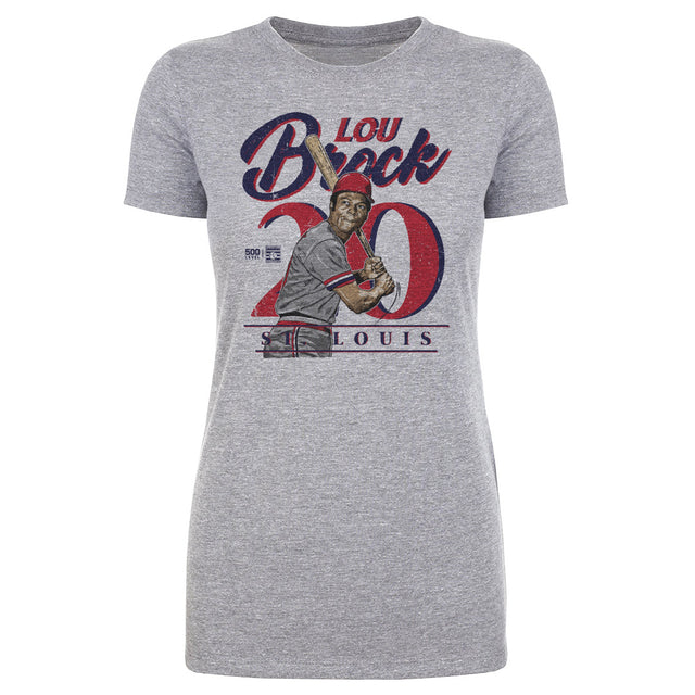 Lou Brock Women's T-Shirt | 500 LEVEL