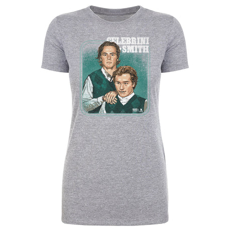 Macklin Celebrini Women's T-Shirt | 500 LEVEL