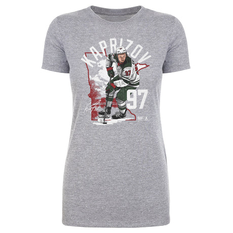 Kirill Kaprizov Women's T-Shirt | 500 LEVEL