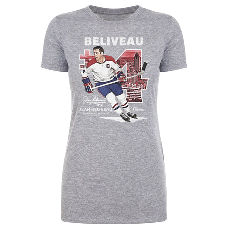 Jean Beliveau Women's T-Shirt | 500 LEVEL