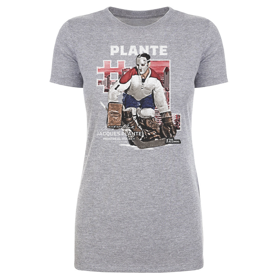 Jacques Plante Women's T-Shirt | 500 LEVEL