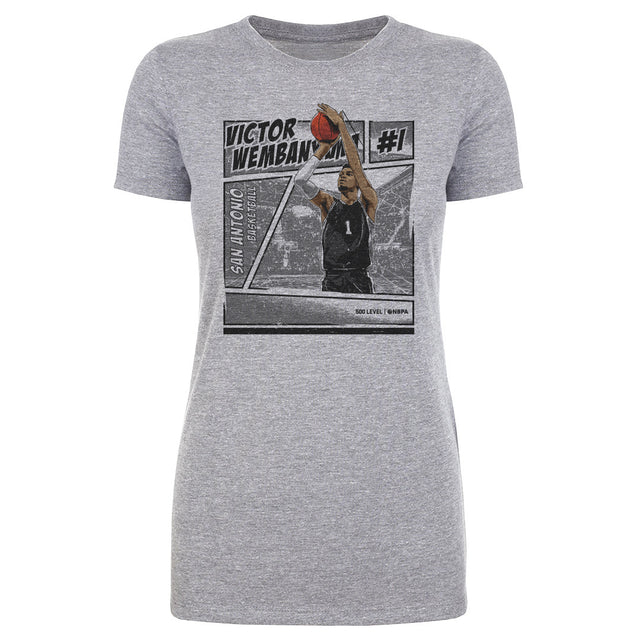 Victor Wembanyama Women's T-Shirt | 500 LEVEL