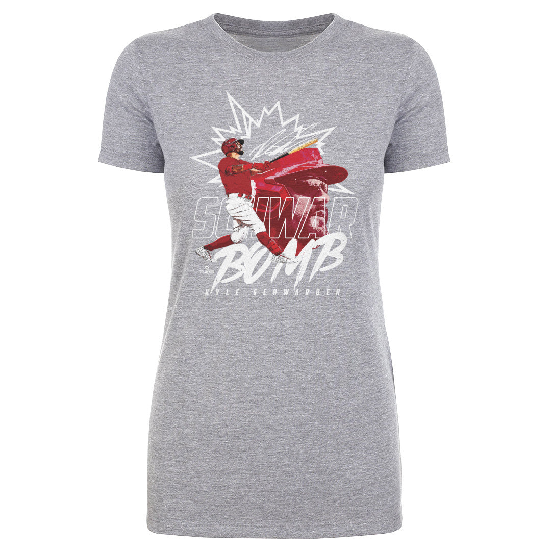 Kyle Schwarber Women's T-Shirt | 500 LEVEL