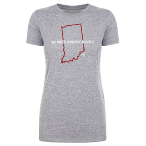 Indiana Football Women's T-Shirt | 500 LEVEL