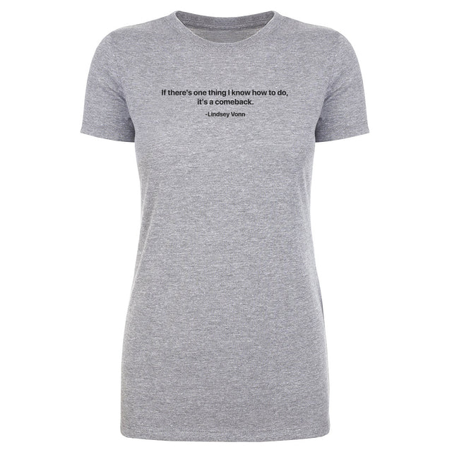 Lindsey Vonn Women's T-Shirt | 500 LEVEL