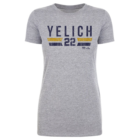 Christian Yelich Women's T-Shirt | 500 LEVEL