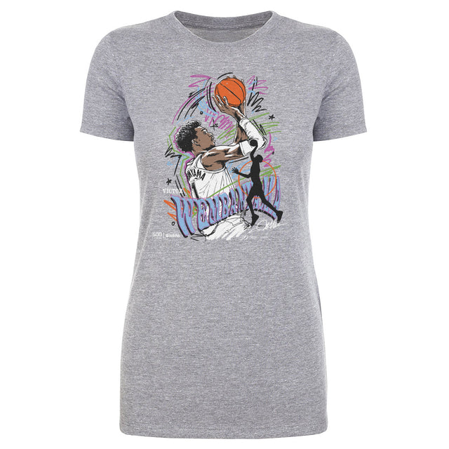 Victor Wembanyama Women's T-Shirt | 500 LEVEL