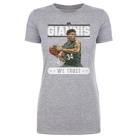 Giannis Antetokounmpo Women's T-Shirt | 500 LEVEL