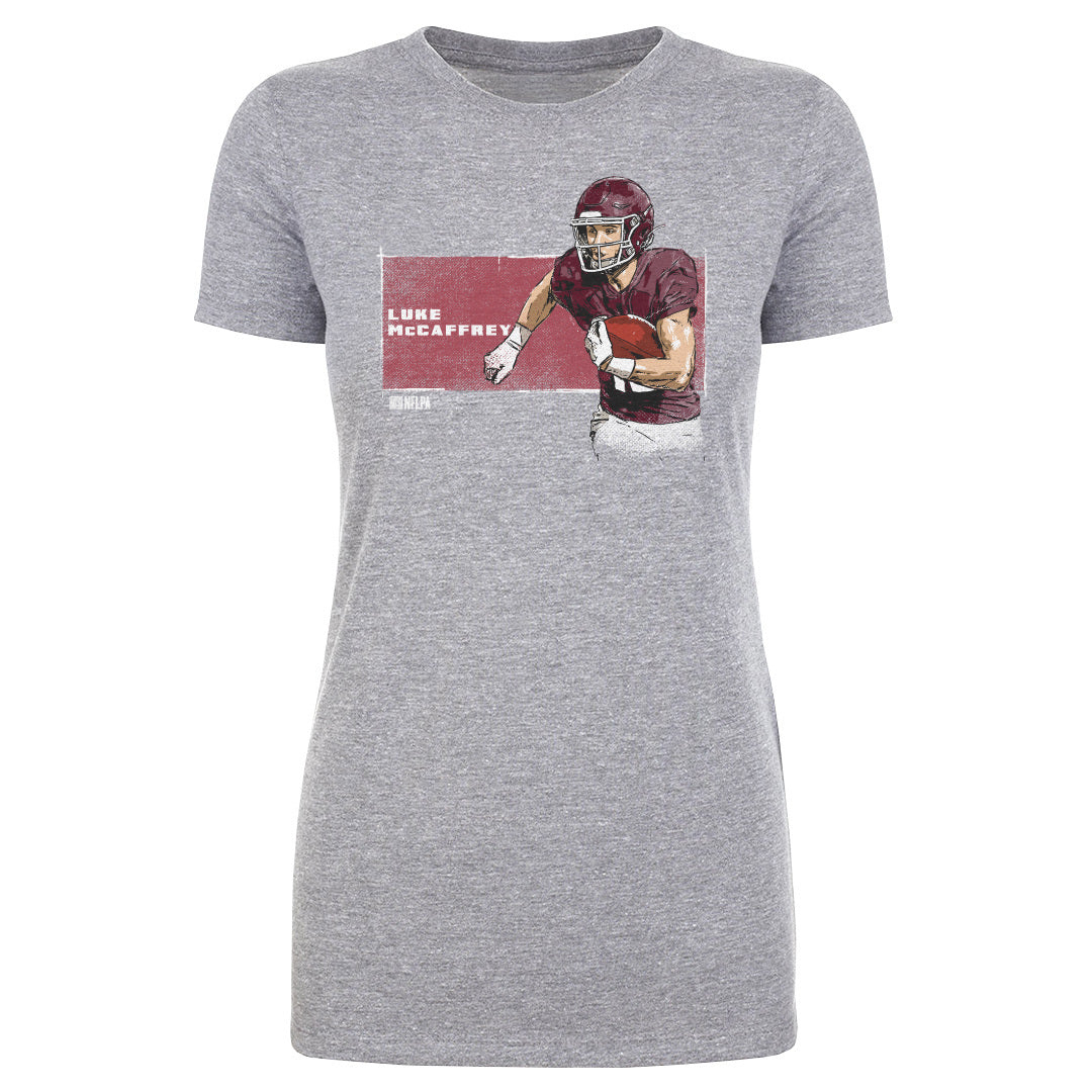 Luke McCaffrey Women's T-Shirt | 500 LEVEL