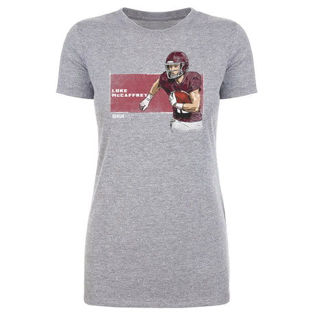 Luke McCaffrey Women's T-Shirt | 500 LEVEL