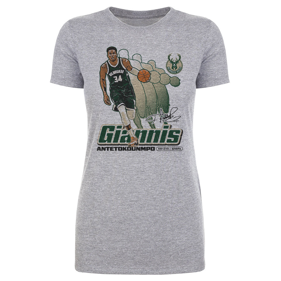 Giannis Antetokounmpo Women's T-Shirt | 500 LEVEL