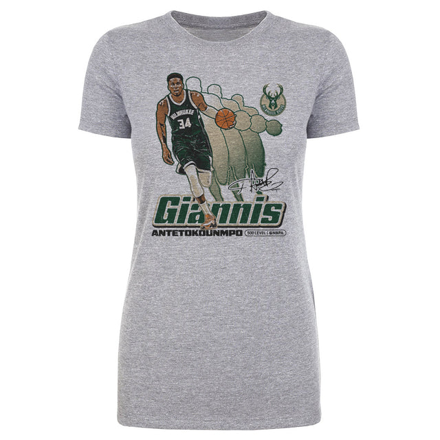 Giannis Antetokounmpo Women's T-Shirt | 500 LEVEL