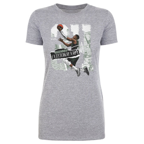 Giannis Antetokounmpo Women's T-Shirt | 500 LEVEL