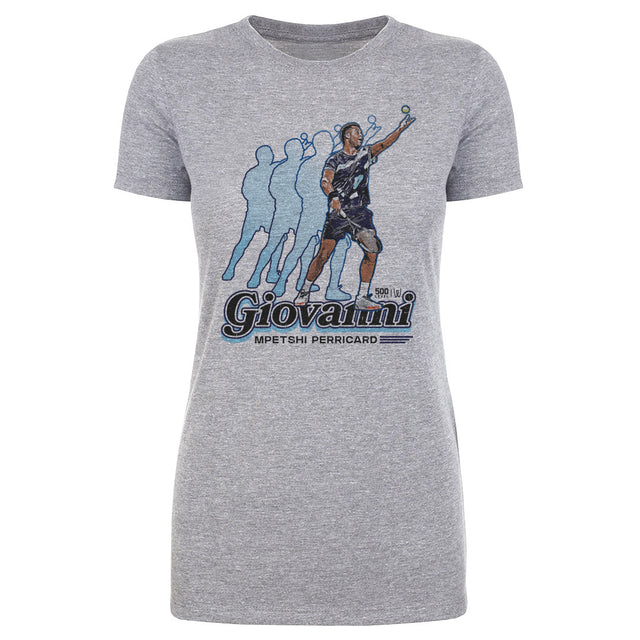 Giovanni Mpetshi Perricard Women's T-Shirt | 500 LEVEL