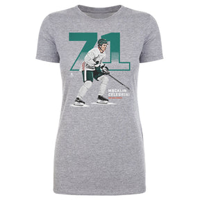 Macklin Celebrini Women's T-Shirt | 500 LEVEL