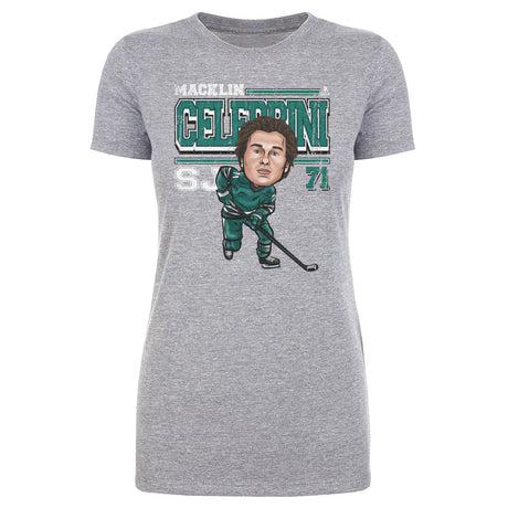 Macklin Celebrini Women's T-Shirt | 500 LEVEL