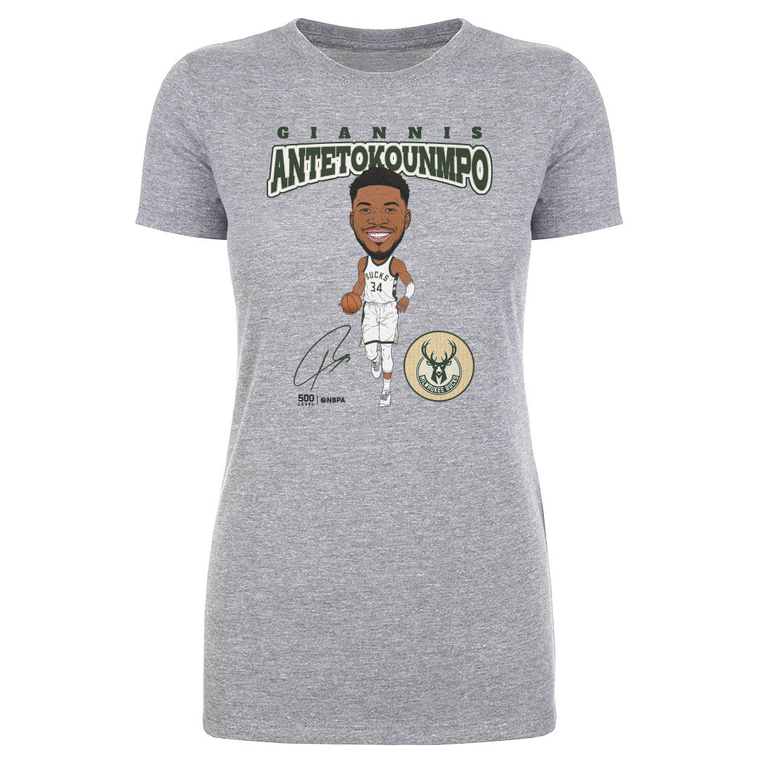 Giannis Antetokounmpo Women's T-Shirt | 500 LEVEL