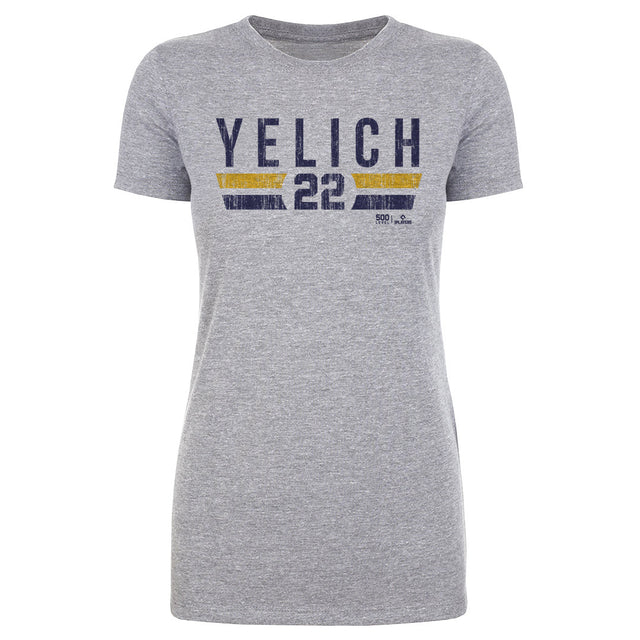 Christian Yelich Women's T-Shirt | 500 LEVEL