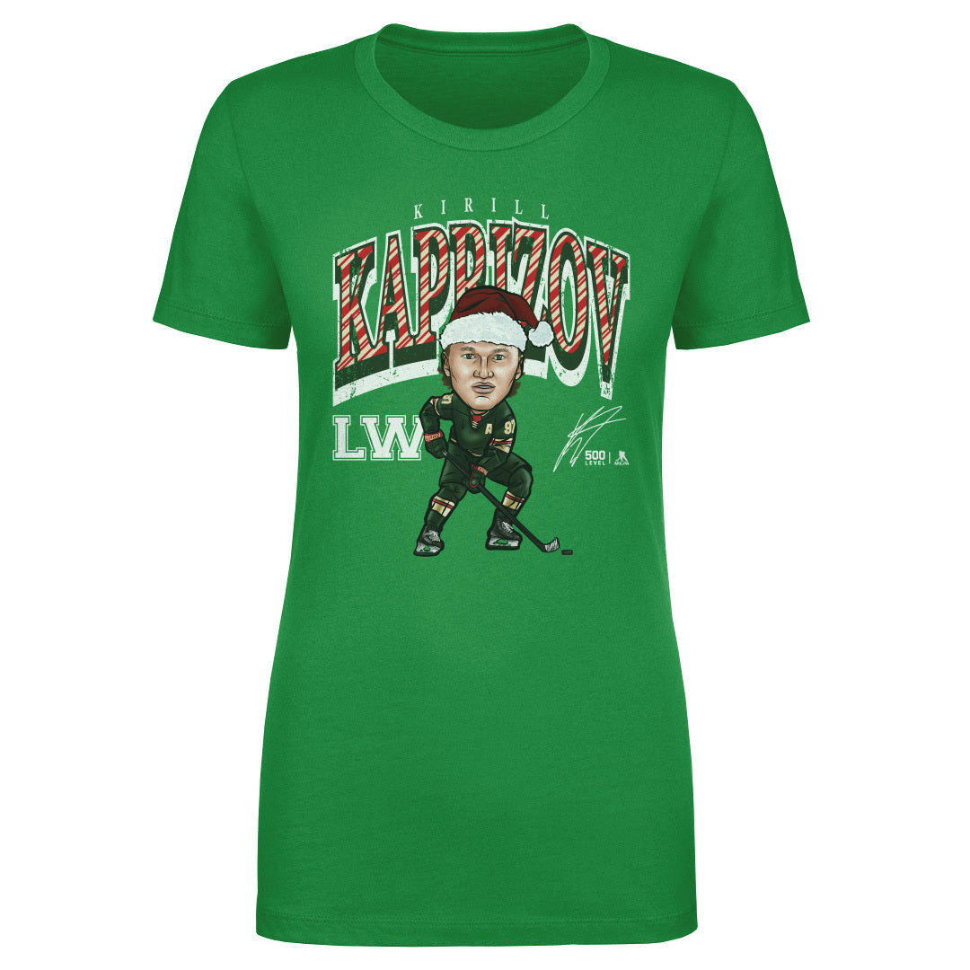 Kirill Kaprizov Women's T-Shirt | 500 LEVEL