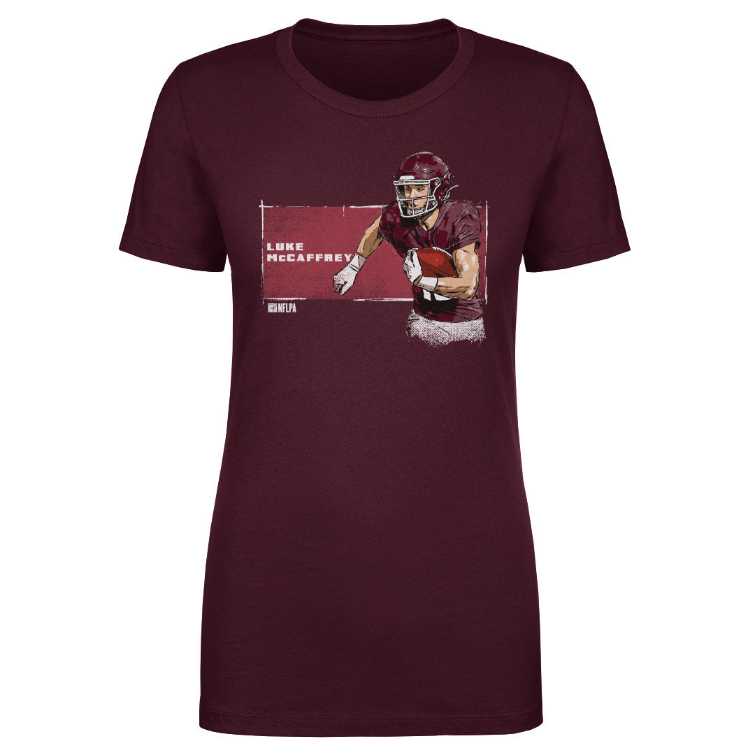 Luke McCaffrey Women&#39;s T-Shirt | 500 LEVEL