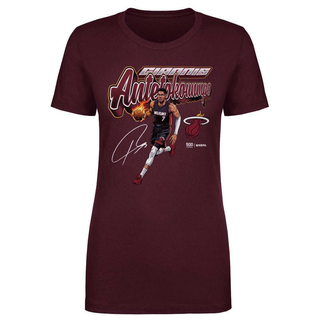 Giannis Antetokounmpo Women's T-Shirt | 500 LEVEL