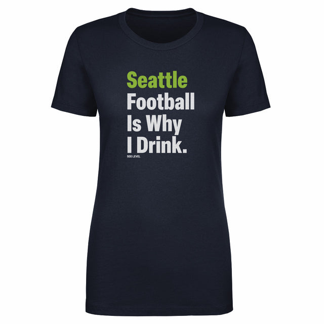 Seattle Football Women's T-Shirt | 500 LEVEL