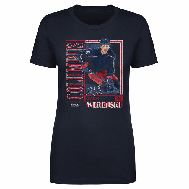 Zach Werenski Women's T-Shirt | 500 LEVEL
