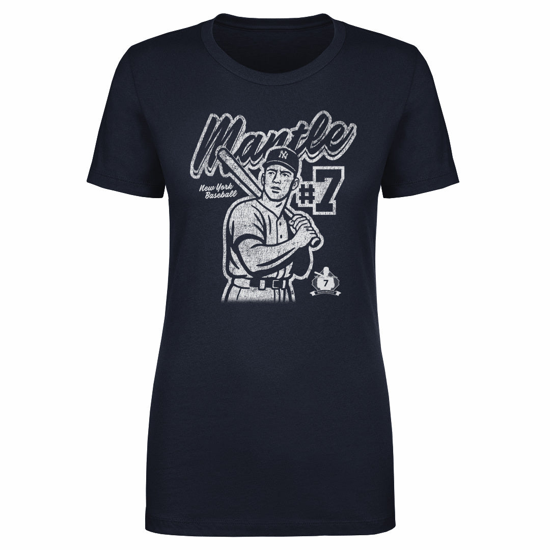 Mickey Mantle Women's T-Shirt | 500 LEVEL