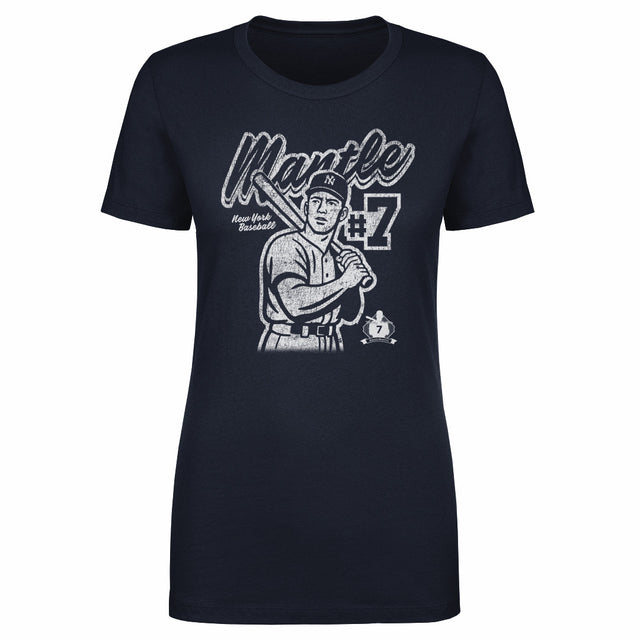Mickey Mantle Women's T-Shirt | 500 LEVEL