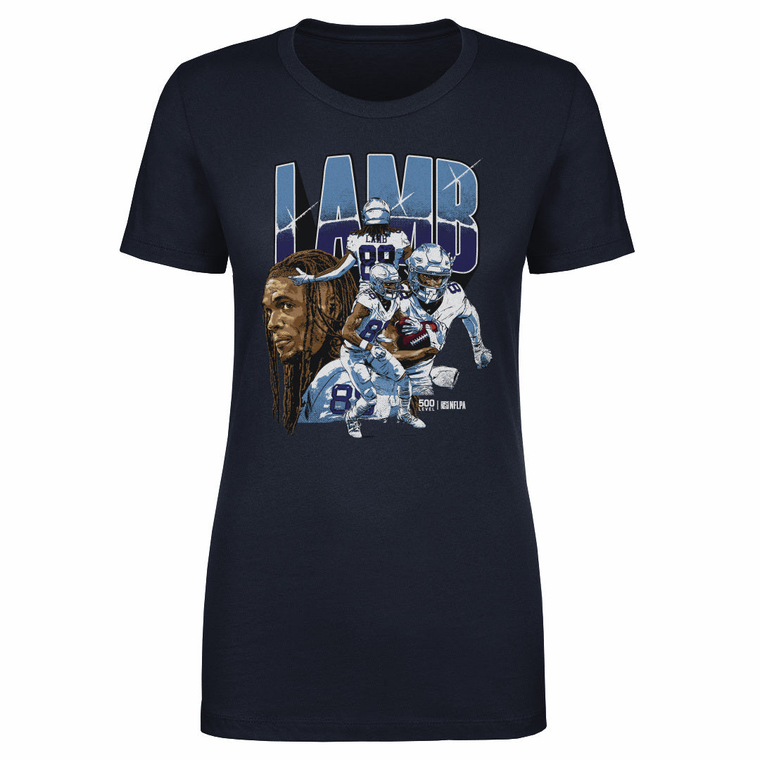 CeeDee Lamb Women's T-Shirt | 500 LEVEL