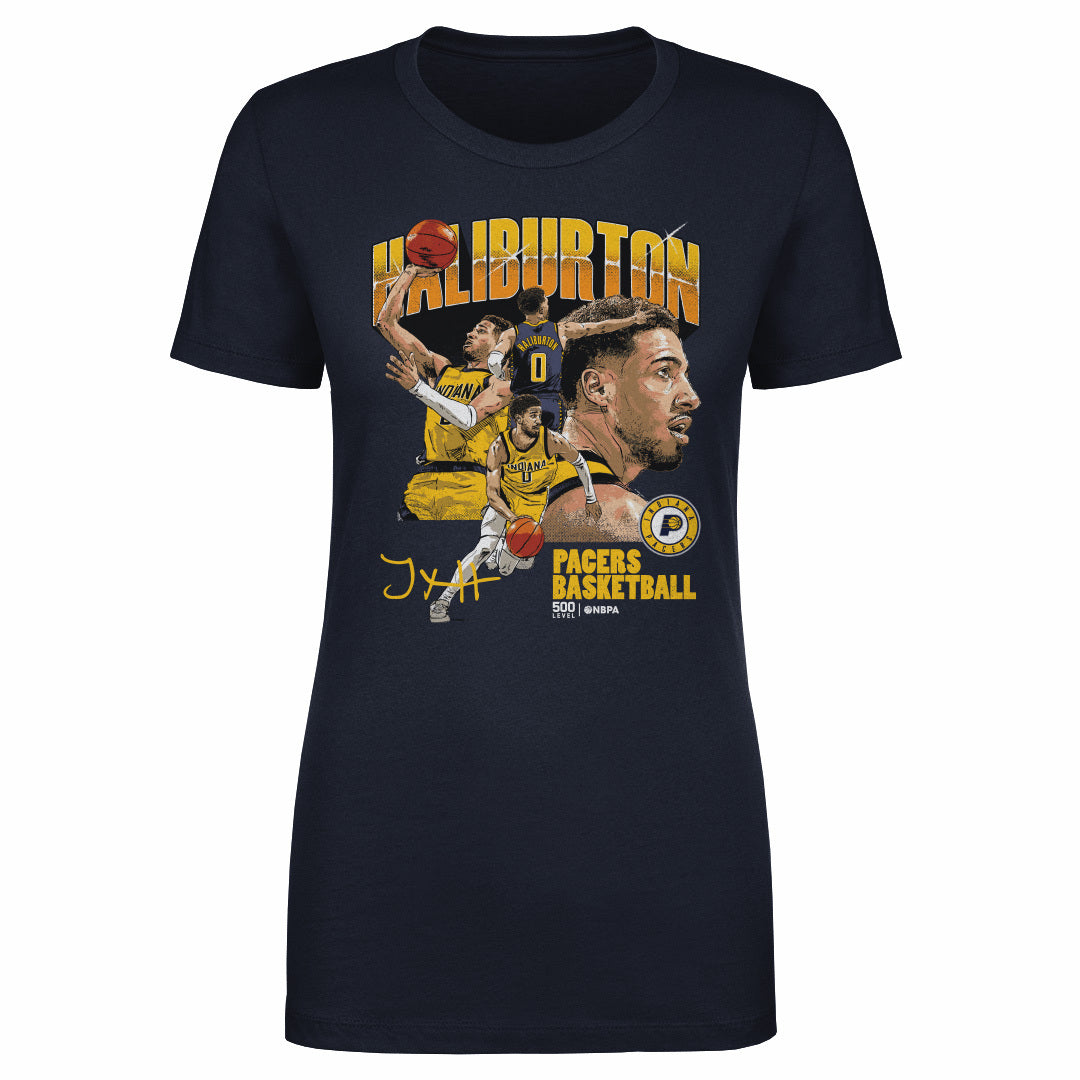 Tyrese Haliburton Women's T-Shirt | 500 LEVEL