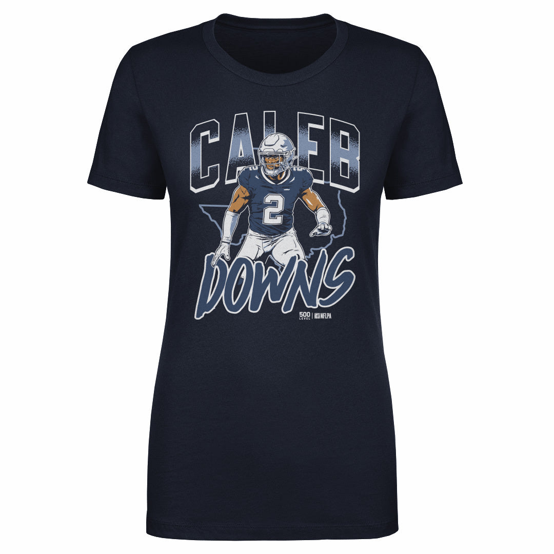 Caleb Downs Women's T-Shirt | 500 LEVEL