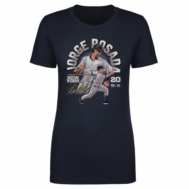 Jorge Posada Women's T-Shirt | 500 LEVEL